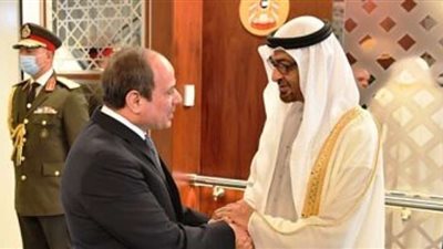 رئيس الإمارات ونائبه يهنئان الرئيس السيسي بذكرى ثورة 23 يوليو المجيدة