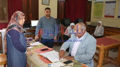 محافظ بني سويف يتابع سير الاختبارات الإلكترونية للمتقدمين لمدرسة الضبعة النووية