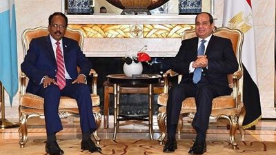الرئيس السيسي: مصر تدعم الصومال لتخطي التحديات وتحقيق تطلعات الشعب الصومالي