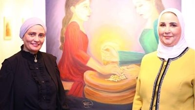 القباج تفتتح معرض 