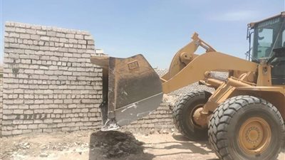 تنفيذ 5 قرارات لإزالة التعديات بشمال الأقصر