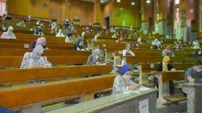 بدء اختبار القدرات لكليات جامعة القاهرة