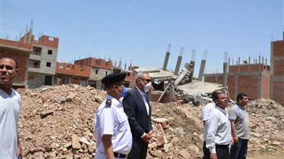 إزالة 132 حالة تعدٍ على أملاك الدولة بالقليوبية