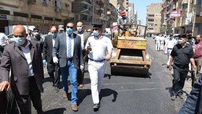 محافظ الدقهلية في جولة ميدانية واسعة بالمنصورة