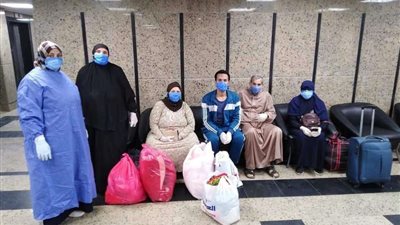 خروج 7 حالات جديدة من مستشفى الحجر الصحي بقها