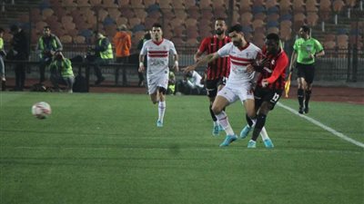 الزمالك يتعادل مع فيوتشر في الشوط الأول بدون أهداف