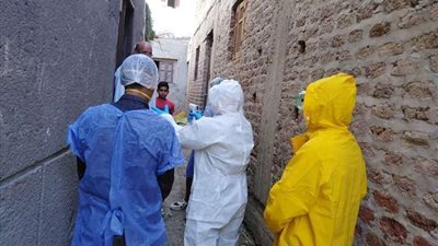 بعد ظهور حالة إيجابية.. إجراءات مشددة على قريه العقال