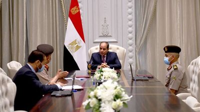 الرئيس السيسي يتابع عدد من مشروعات جهاز الخدمة الوطنية على مستوى الجمهورية