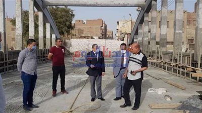 محافظ المنيا يتفقد الأعمال النهائية لصيانة وإعادة تأهيل كوبري المنصورة القديم