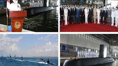 وصول الغواصة (S-43) الألمانية إلى قاعدة الإسكندرية لتنضم إلى القوات البحرية