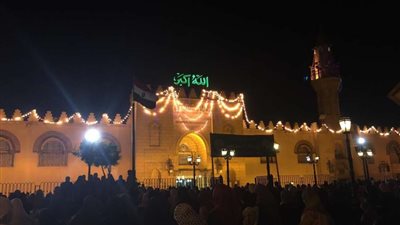 بث صلاة التراويح من جامع عمرو بن العاص اليوم