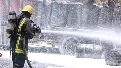 عاجل.. التفاصيل الكاملة لحريق هائل بخط غاز قليوب