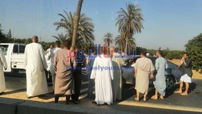 مصرع سيدة وإصابة 2 آخرين فى حادث تصادم بالفيوم