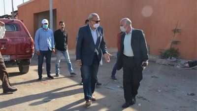 محافظ القليوبية يجري جولة تفقدية بعدد من المدن بالمحافظة