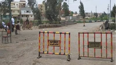 كورونا بريئة.. فرض كردون أمني حول قرية الدوية ببني سويف
