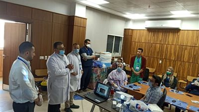 تكليف 25 طبيب جديد للعمل بمستشفى بدر الجامعي