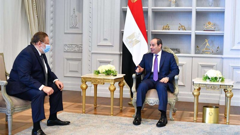 لقاء الرئيس السيسي