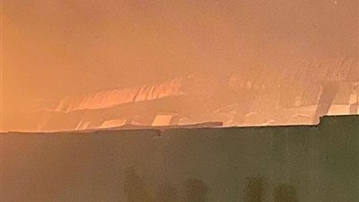 محافظ القليوبية: لجنة لمعاينة حريق مصنع العبور المحترق