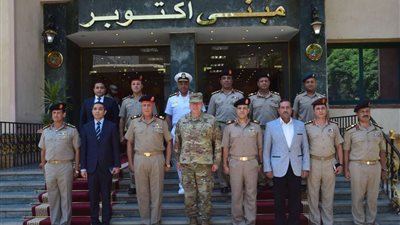 أكاديمية ناصر العسكرية للدراسات العليا تستضيف الملحق العسكرى الأمريكى بالقاهرة