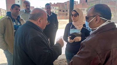 نائب محافظ القليوبية تتفقد عدد من المشروعات المتعثرة بكفر شكر