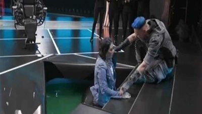 بوسي تنطق الشهادة بعد وصلة من الصراخ في رامز مجنون رسمي.. فيديو