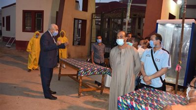 جامعة السادات تستقبل أبناء مصر العائدين من الكويت