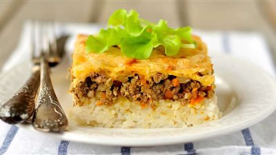 مش لازم مكرونة.. إليك طريقة عمل الأرز بالبشاميل