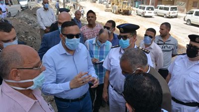 محافظ الدقهلية في جولة ميدانية واسعة بالمنصورة