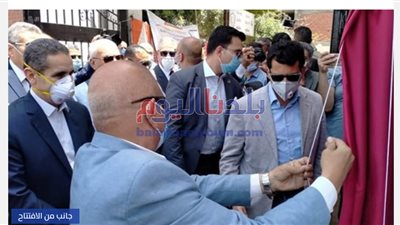 وزير الشباب والرياضة يفتتح ملعب مركز شباب سمنود