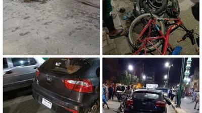 مصرع 4 أشخاص من عائلة واحدة في حادث تصادم سيارة ملاكي