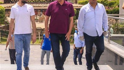 الخطيب يطمئن على أعمال تطوير منشآت فرع مدينة نصر