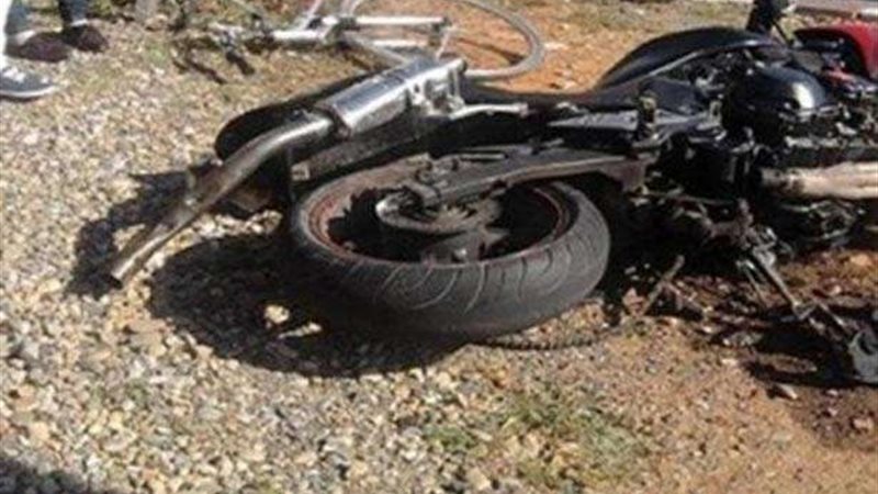 تصادم دراجتين بخاريتين