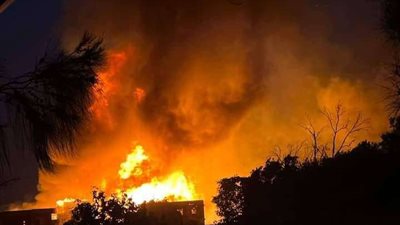 السيطرة على حريق نشب داخل محطة كهرباء حلوان