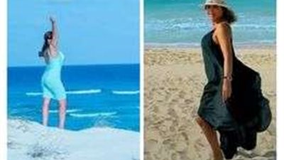 شاطئ البحر  يجمع ليلى علوي وأنغام.. التفاصيل بالصور