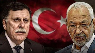 تهنئة الغنوشي للسراج.. خيانة ودعم للمرتزقة السوريين