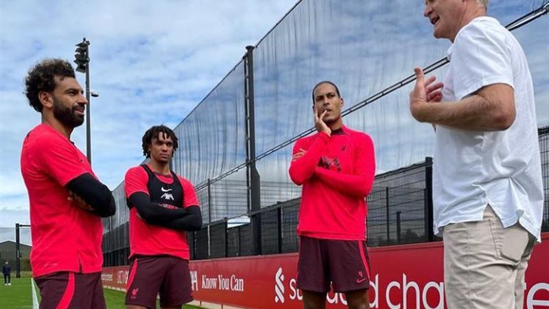محمد صلاح وستيف كيير