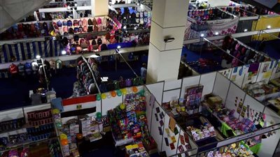 خلال افتتاحه 