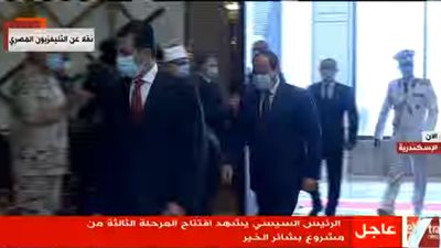 بث مباشر لافتتاح السيسي مشروع التطوير الحضاري بشاير الخير 3 بالإسكندرية