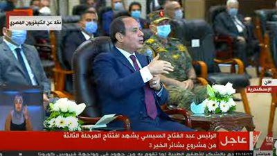 السيسي: حق الدولة لن يضيع ولن نترك معتدي على أراضي الدولة