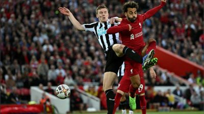 ما هو تقييم محمد صلاح في مباراة نيوكاسل يونايتد