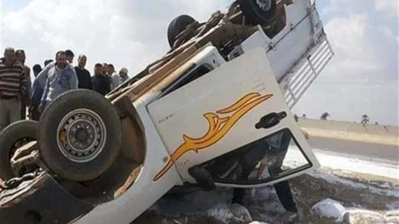 انقلاب سيارة -أرشيفية