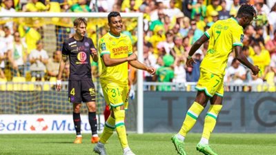 مصطفى محمد يقود الهجوم.. تشكيل نانت الفرنسي لمواجهة باريس سان جيرمان