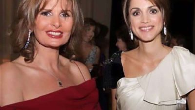 يسرا تهنئ الملكة رانيا بعيد ميلادها