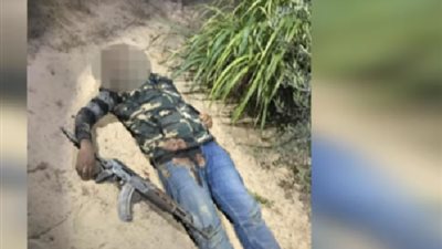 مقتل 21 إرهابيا فى تبادل إطلاق النار مع الشرطة بشماء سيناء.. فيديو