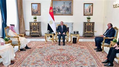 الرئيس السيسي يؤكد على خصوصية استراتيجية العلاقات المصرية السعودية