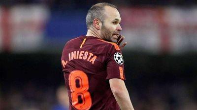 إنييستا: الأهداف ساعدتني في التعافي من الاكتئاب