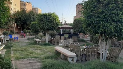 حدائق شبرا الخيمة خالية من المواطنين في أول أيام عيد الفطر