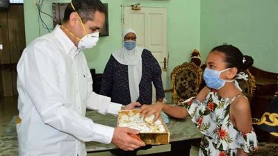 500 جنيه عيدية الأطفال بدار الشابات المسلمات ودار رضوي للأيتام بالغربية