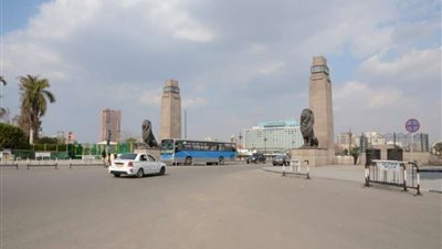 بالصور.. هدوء تام في شوارع وسط البلد أول أيام عيد الفطر