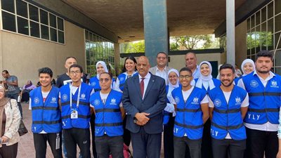 الجيش الأزرق يشارك في تنظيم المبادرة الوطنية للمشروعات الخضراء الذكية